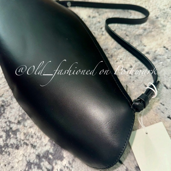 COS Black Leather Shoulder Bag - Picture 7 of 14